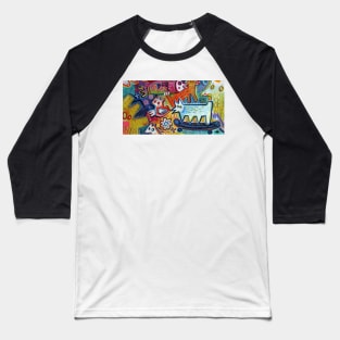 dog skater Baseball T-Shirt